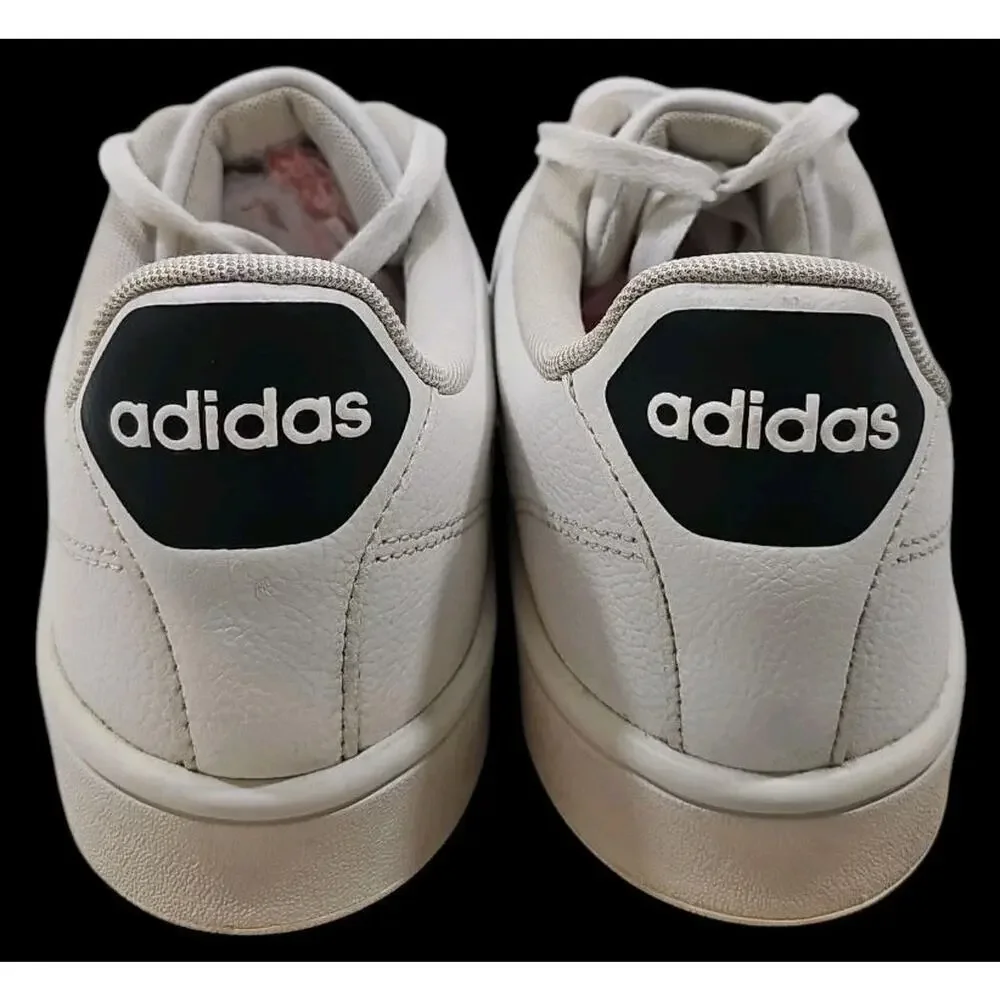 Adidas ~Men's Size 12~ Cloudfoam Neo White Black - AW4294-